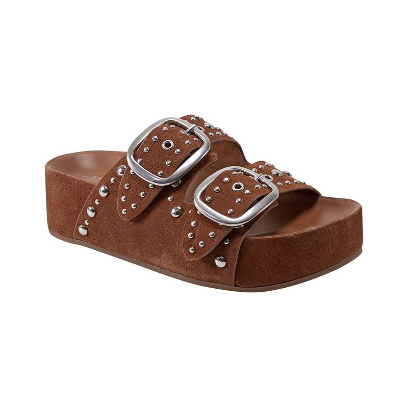 Marc Fisher Ltd Sayge Suede Sandal, Multi
